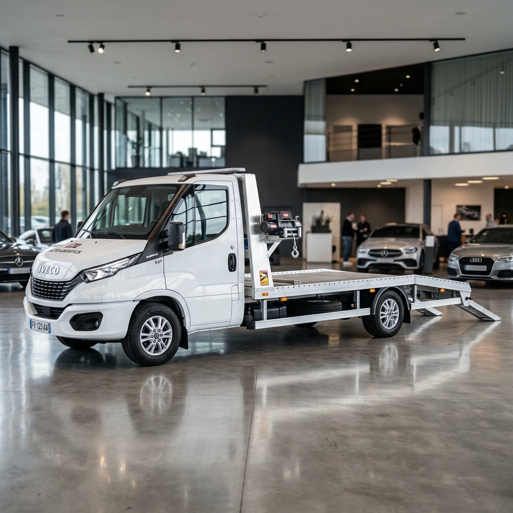 Camion Plateau Porte Voiture
